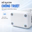 Quạt tích điện mini D606, 4 tốc độ gió, quạt mini để bàn dùng tới 15 giờ, quạt mini để bàn pin 4000mah