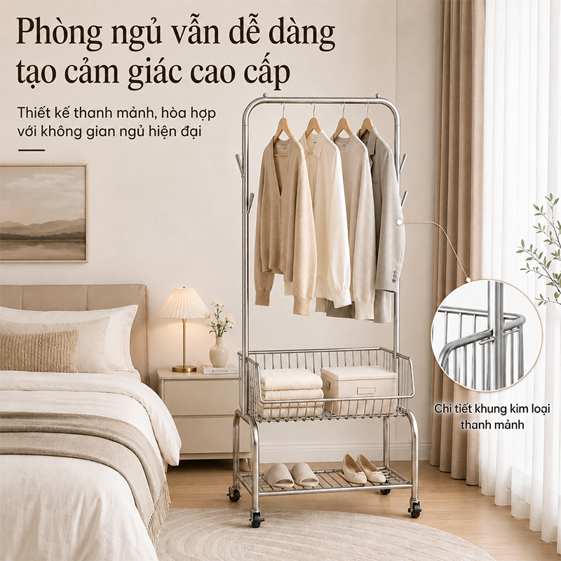 𝐎𝐥𝐢𝐟𝐞 Cây Treo Quần Áo Trong Phòng Sào Phơi Đồ Hiện Đại Giá Treo Quần Áo Đa Dạng Kệ Treo Quần Ao Bằng Sắt Kệ Treo Đồ