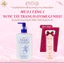 Bông Tẩy Trang Maison Rosée + Nước Tẩy Trang HATOMUGI NHẬT Siêu sạch và Làm sáng da - 500ml
