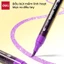 Bút Marker Kim Tuyến 2 Đầu 12/24/36/48 Màu Cao Cấp Deli Nhũ Sáng Màu Vẽ Anime