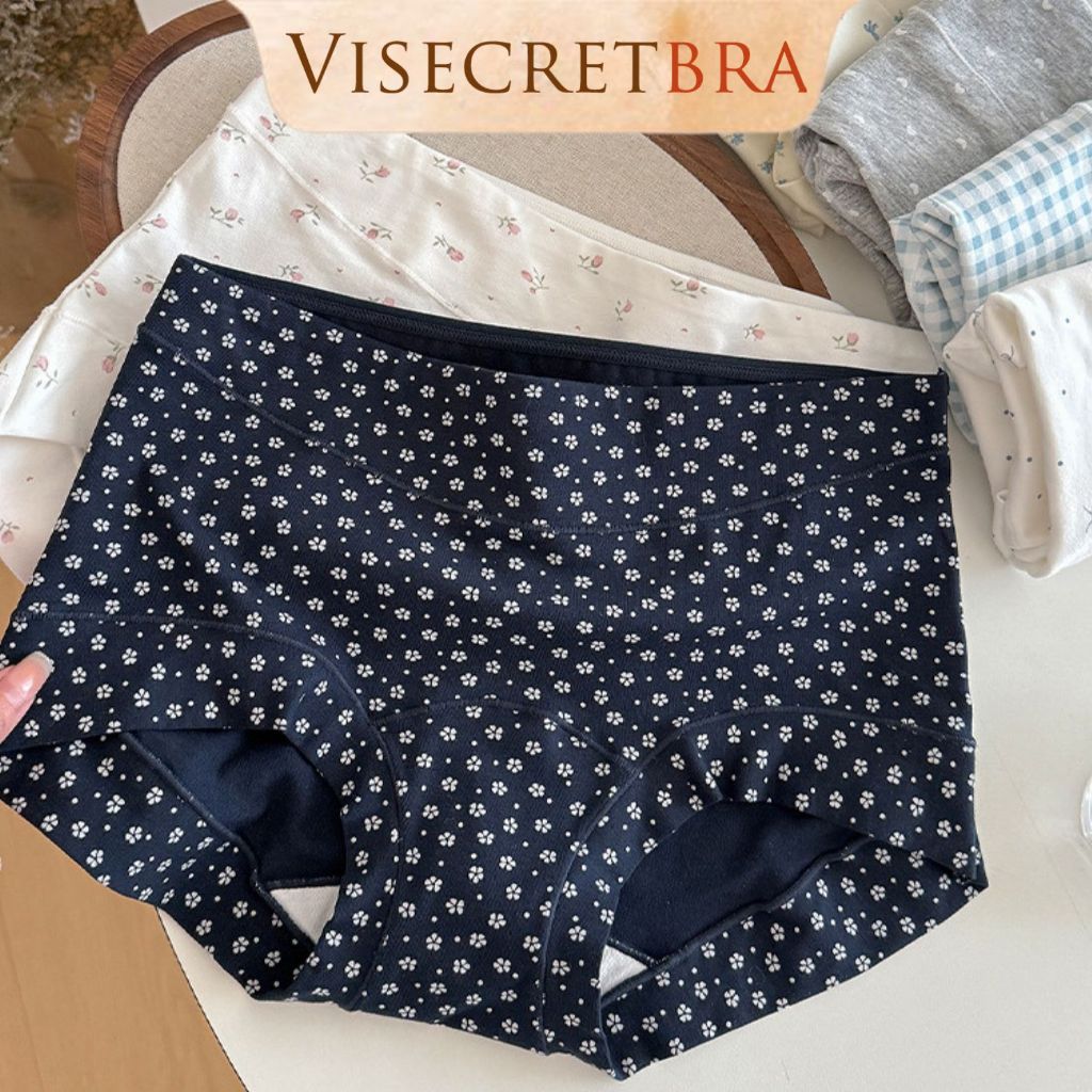 SET Quần Lót Boxer Nữ Cotton 10A Co Giãn Thoáng Khí Mỏng Mát Đáy Quần May Liền Mảnh Cạp Vừa Ôm Hông — C-VN260301K