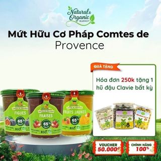 Mứt Hữu Cơ Pháp Comtes de Provence Ít Đường Ăn Bánh Mì Làm Bánh - Natural Market