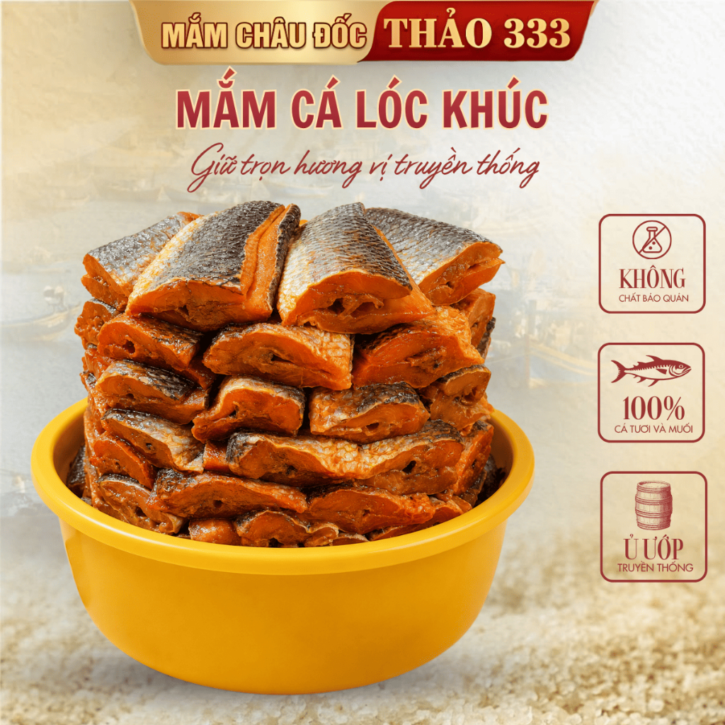 500gr Mắm Cá Lóc Khúc Châu Đốc