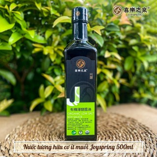 Nước Tương Hữu Cơ Ít Muối Joyspring (210ml & 500ml) Tăng Vị Đậm Đà, Ăn Ngon Hơn - Natural Market