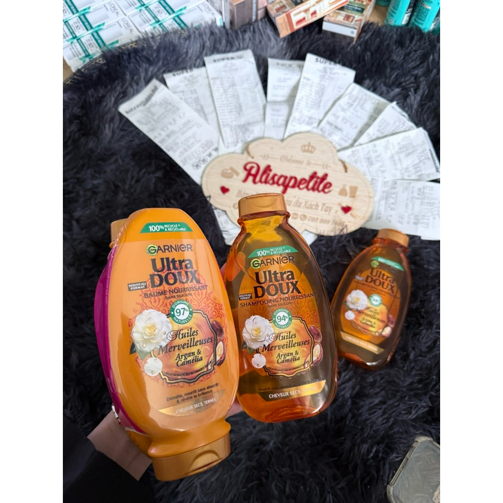 Gội Xả Hoa Trà GARNIER Bill Pháp