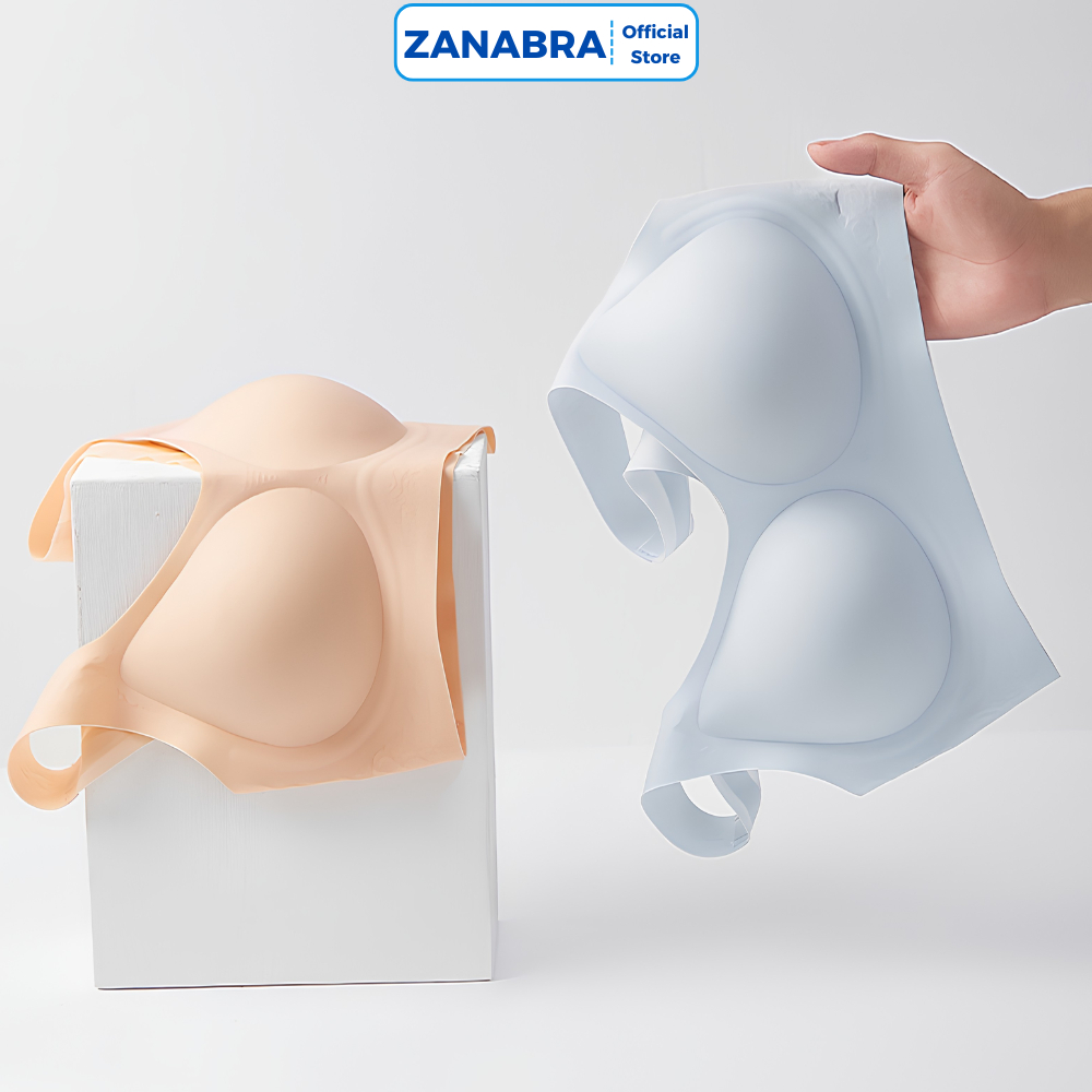 [Combo Tiết Kiệm] Áo ngực nữ su đúc cao cấp, áo lót nữ không gọng mút mỏng lưng liền ZANABRA A606