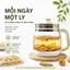 Trà dưỡng trắng bạch ngọc, hỗ trợ cấp ẩm, sáng da, giúp mờ nám, giảm mụn nội tiết, cải thiện sức khỏe