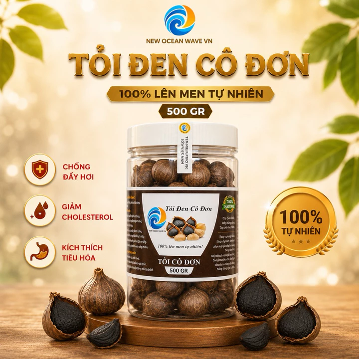 Tỏi đen cô đơn 500gr