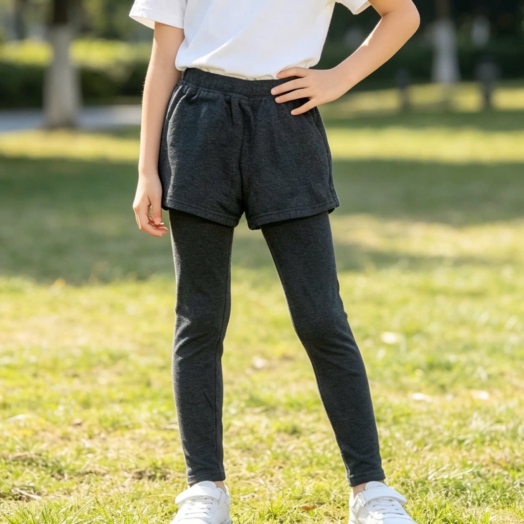 Quần Váy Bé Gái Kiểu Legging Cotton Mềm Mát Co Giãn Size 74-145cm (7-35kg) Hàng Xuất Dư Dễ Thương L010 L034 L037