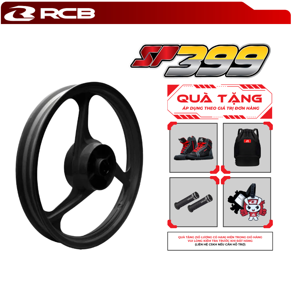Mâm RCB SP399 dành cho xe Exciter135 5S / Ya Z125 / Ya Z