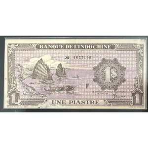 Sưu Tầm Đông Dương French Indo China 1 Piastre P-60 1942