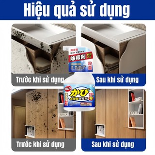Dung Dịch Tẩy Nấm Mốc Siêu Sạch Đồ Gỗ 500ml, Đồ Nội Thất, Tủ Quần Áo Cao Cấp