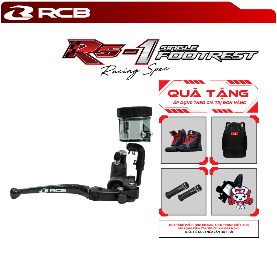 Tay Dầu RCB RS-1 14MM/17MM Tay Thắng Đĩa Radial (Tay Trái / Tay Phải)