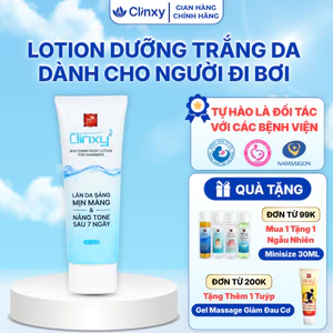 Sữa Dưỡng Thể Lotion Body Clinxy Dành Cho Người Đi Bơi, Cấp Ẩm Sâu, Hỗ Trợ Sáng Da 100ML