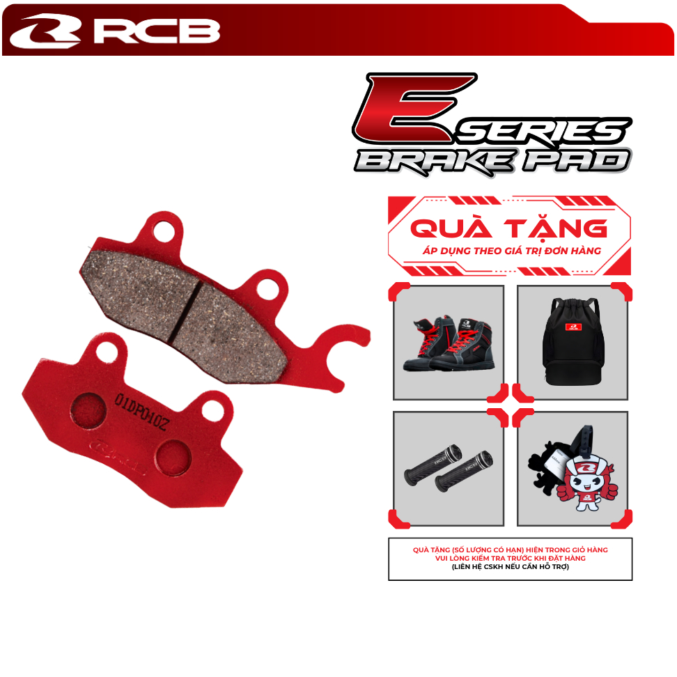 Bố Thắng Đĩa RCB E-Series Brakes Dành Cho Đa Dạng Dòng Xe