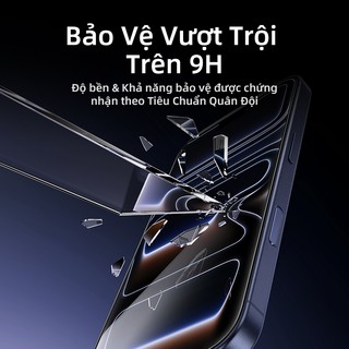 [Dòng HD không viền] Kính cường lực bảo vệ màn hình UGREEN 2 chiếc cho phim bảo vệ màn hình iPhone 17 Pro Max