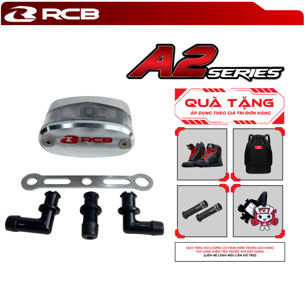Bình Dầu Tròn RCB A2 Chính Hãng – Bình Dầu Phanh Universal