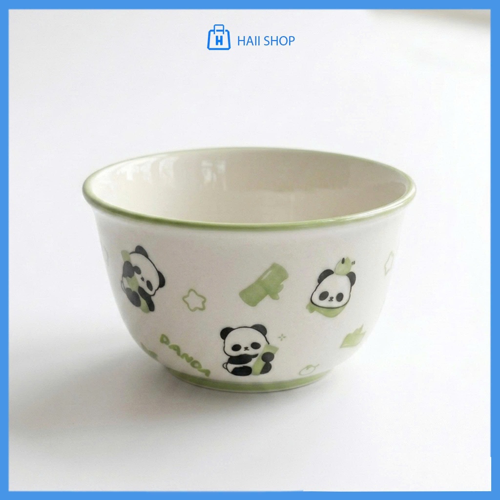 Bát Sứ Ăn Cơm Họa Tiết Dễ Thương – Chén Sứ Cao Cấp, Bền Đẹp, Kích Thước 11x6.5cm