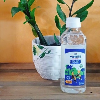 Dầu Dừa Organic Ép Lạnh 100% Vietcoco, Dưỡng Da, Dưỡng Tóc, Dưỡng Ẩm, Chăm Sóc Tóc Khô Xơ - Natural Market