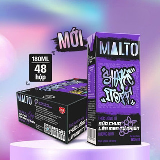 SỮA MALTO Lúa Mạch Hương Socola, Bạc Hà, Nho Có Thạch Chính Hãng 170ml/180ml - Mì Việt Casumo