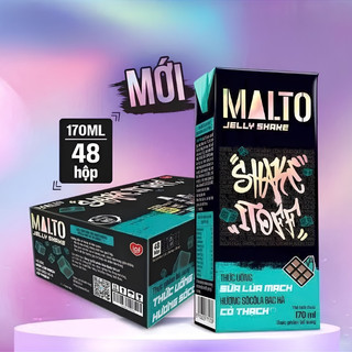 SỮA MALTO Lúa Mạch Hương Socola, Bạc Hà, Nho Có Thạch Chính Hãng 170ml/180ml - Mì Việt Casumo