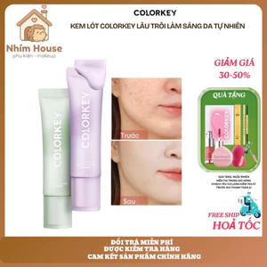 COLORKEY Kem Lót Giúp Hiệu Chỉnh Màu Da & Nâng Tone Da Mỏng Nhẹ Không Bí Da 30g | NHÍM HOUSE