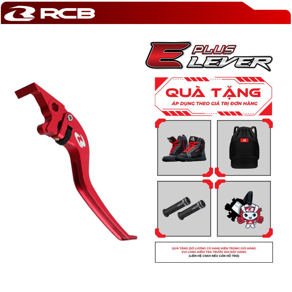 Tay Thắng RCB E+ dành cho xe Exciter135-150/Winner/Airblade(CBS)/Belang/SH150/Wave100-110/SRL115