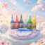 Màu Nước Pha Sẵn Gốc Acrylic Lọ 20ml Vẽ Tranh Tô Tượng HUNGACOLOR