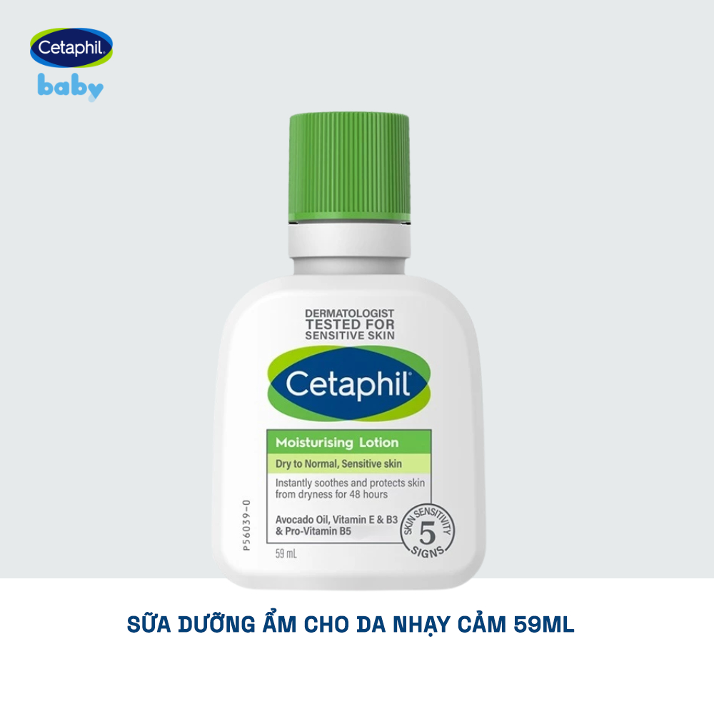 [Gift] Sữa dưỡng ẩm toàn thân và da mặt Cetaphil Moisturizing Lotion 59ml