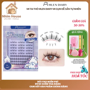 MLEN DIARY Mi THỎ Đáng yêu Mềm Mai, Mỏng nhẹ, Có Thể Tái Sử Dụng | NHÍM HOUSE