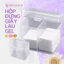 Hộp Rỗng Nhựa Đựng Giấy Lau Gel Mary Artistry - Đựng Bông Tẩy Trang, Tăm Bông Chống Bụi Chống Nước