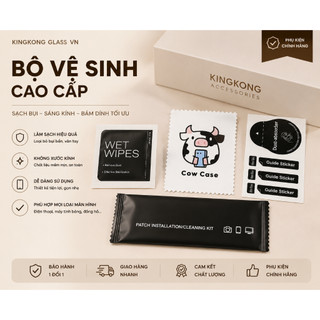 combo 50 bộ khăn lau màn hình iphone ipad LEG camera chất liệu vải nhung cao cấp 1 bộ gồm khăn khô khăn ướt giấy hút bụi
