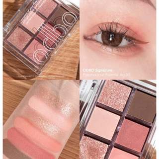 Bảng Phấn Mắt 6 Ô Odbo Signature Eyeshadow Palette