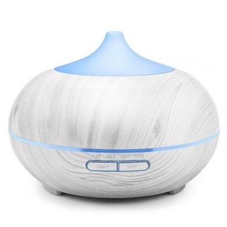 (Màu Mới) Máy xông tinh dầu, Phun sương Tạo ẩm, khuếch tán tinh dầu dung tích 550ml tự ngắt hết nước