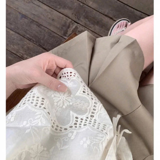 Áo 2 Dây Nữ Phối Ren Hoa Thêu Bo Chun Ngực Cao Cấp - Áo Hai Dây Vintage Có Nơ Ngực Chất Vải Mềm Mát Mẫu Mới 2026