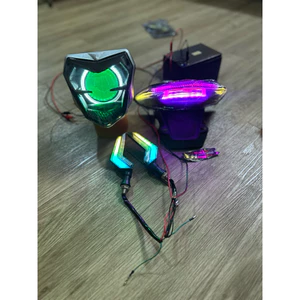 Combo full đèn kiểng trước sau cho m133 chỉnh màu qua app (chỉ dùng điện 12v)
