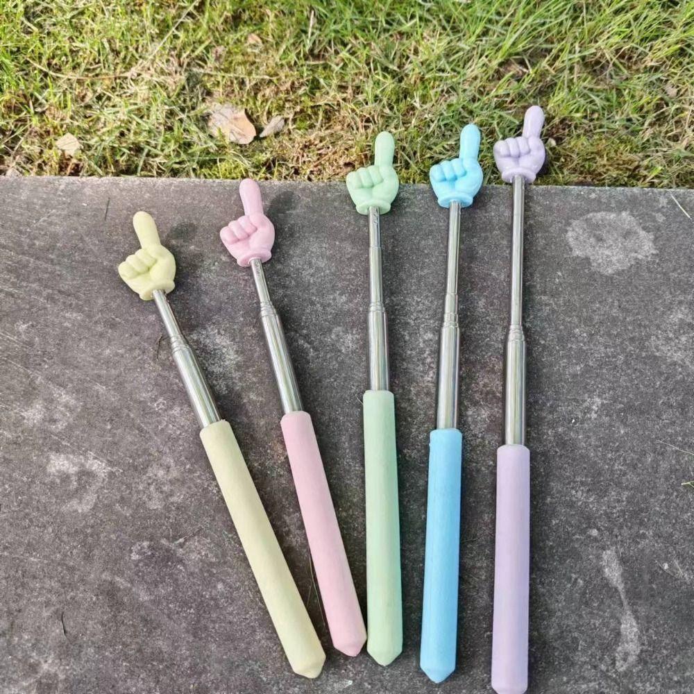 Gậy chỉ bảng Thép không gỉ Thiết kế ngón tay tiện lợi Chống trượt Dễ mang theo Nhiều màu sắc Phù hợp giảng dạy và trình