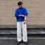 QUẦN JEANS ỐNG SUÔNG Aura Crew unisex - Vải denim COTTON CAO CẤP, form ỐNG ĐỨNG TÔN DÁNG