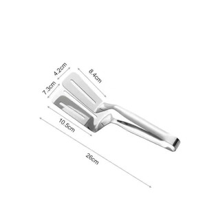 Kẹp gắp thực phẩm, kẹp inox 34 không gỉ, dụng cụ nấu ăn tiện lợi, chống trơn trượt