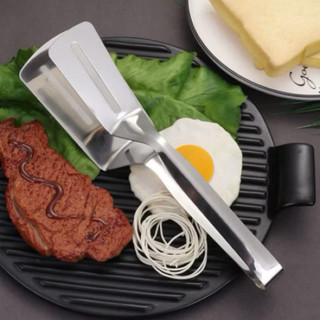Kẹp gắp thực phẩm, kẹp inox 34 không gỉ, dụng cụ nấu ăn tiện lợi, chống trơn trượt