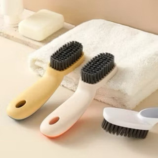 Bàn Chải Đánh Giày shoe brush Lông Nhựa PP Giúp Đánh Bay Các Vết Bẩn Ố Trên Dày Da Đồ da. Mẫu Mã Đẹp Tay Cầm Chắc Chắn