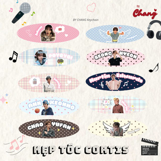 Kẹp tóc CORTIS ver 2 BY CHANG - KTVER2 ( ko nhận in theo yêu cầu )