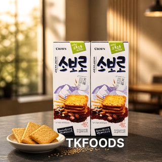 Bánh Crown Soboro hạnh nhân  hộp 240g