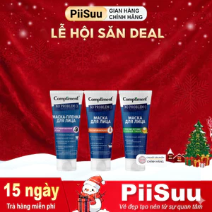 Mặt Nạ Đất Sét Compliment No Problem Face Mask Làm Sạch Sâu, Giảm Mụn, Se Lỗ Chân Lông 80mL