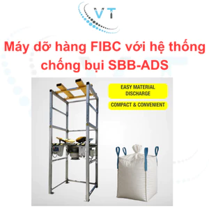 Máy dỡ hàng FIBC với hệ thống chống bụi SBB-ADS