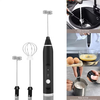 Máy Đánh Trứng Cầm Tay, Máy Đánh Bọt Cà Phê, Đánh Cafe Đánh Trứng Mini Sạc Điện Tiện Lợi