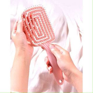 Lược thoáng khí tạo phồng, gỡ rối, chải tóc massage da đầu thiết kế thông minh sáng tạo tiện lợi
