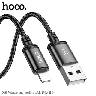 [SIÊU RẺ] HOCO X89 USB to IP dùng cho ip6/7/8/X/11/... hỗ trợ truyền dữ liệu, dây dù siêu bền , dài 1m... phukienmk10