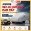 Bạt phủ ô tô bảo vệ xe bán tải chất liệu vải dù Oxford bền đẹp, Bạt phủ chống nắng, mưa xe ô tô bán tải