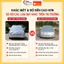 Bạt phủ xe ô tô 3 lớp vải dù Oxford cao cấp, áo trùm bảo vệ xe Mitsubishi Xpander che nắng, mưa, bụi bẩn